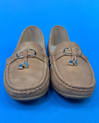 The Lenora Suede Tassel Loafer - All About You