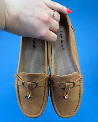 The Lenora Suede Tassel Loafer - All About You