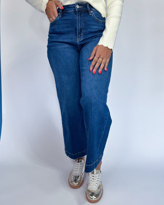 The Lucy Trelle HR Wide Leg Jeans - All About You