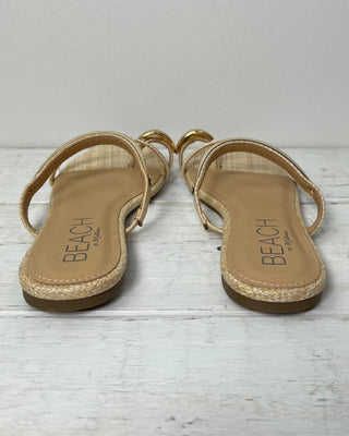 The Morgan Gold Accent Sandal - All About You