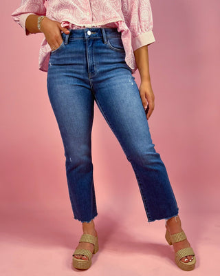 The Pippa HR Kick Flare Denim Jeans - All About You Boutique & Gifts