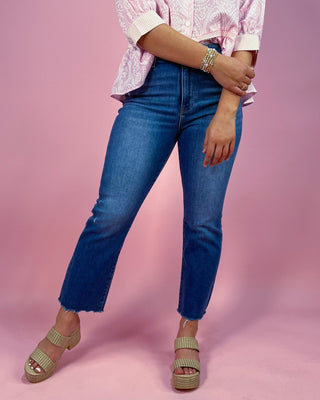 The Pippa HR Kick Flare Denim Jeans - All About You Boutique & Gifts