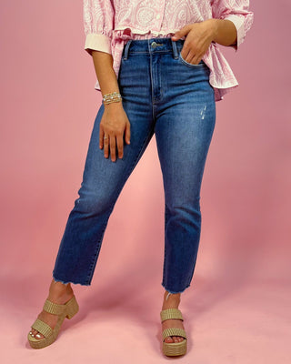 The Pippa HR Kick Flare Denim Jeans - All About You Boutique & Gifts