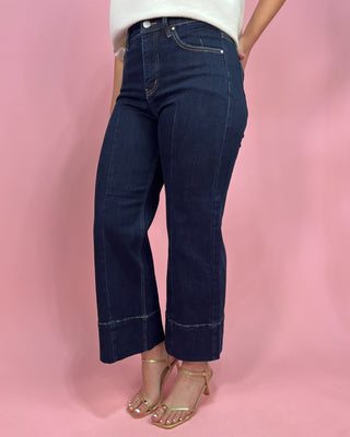 The Rachelle TC HR Crop Wide Leg Jeans - All About You