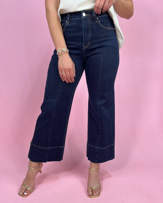 The Rachelle TC HR Crop Wide Leg Jeans - All About You