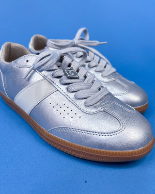 The Sasha Silver Classic Sneaker - All About You