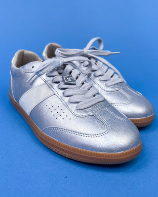 The Sasha Silver Classic Sneaker - All About You