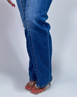 The Susie HR Straight Patch Pocket Jeans - All About You