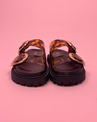 The Zoey Tortoise Sandal - All About You