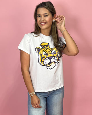 Tiger Nation Purple & Gold Top - All About You Boutique & Gifts