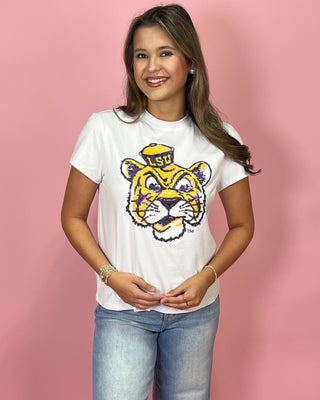 Tiger Nation Purple & Gold Top - All About You Boutique & Gifts