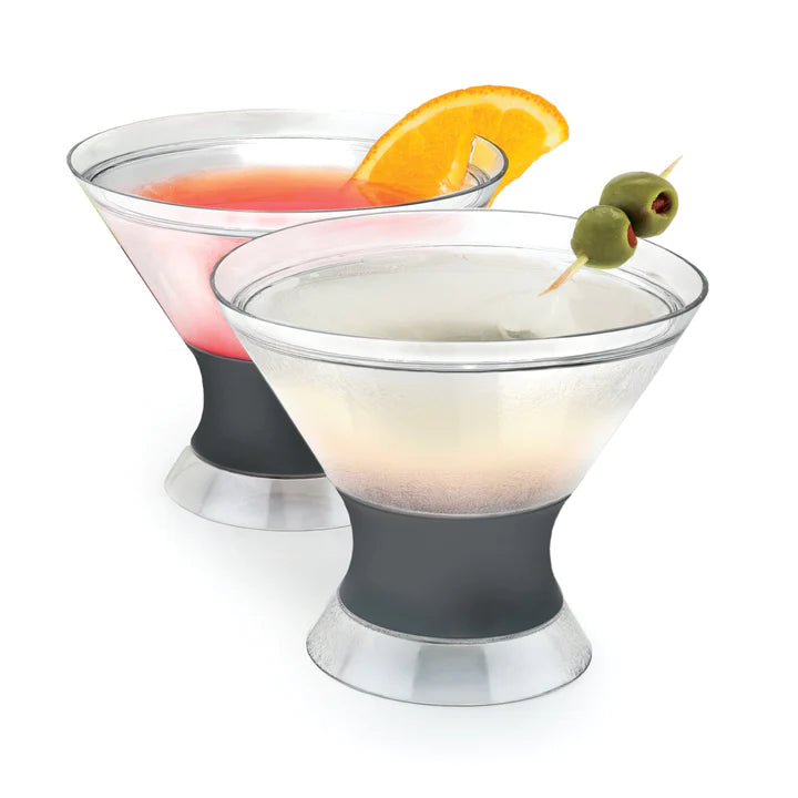 Martini Freeze Cooling Cups Set Of 2