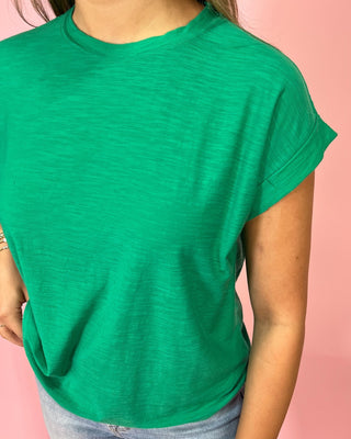 Weekend Basic Cuff Sleeve Top *More Colors* - All About You