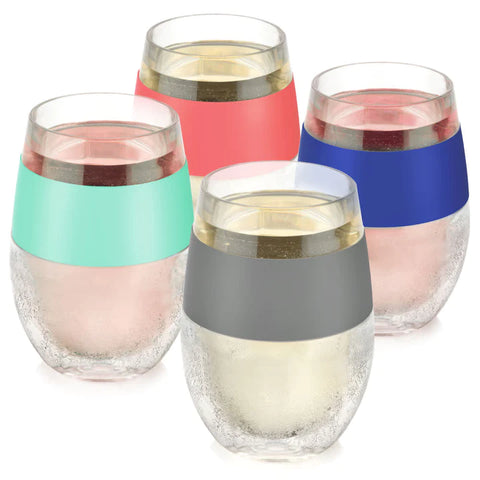 Wine Freeze Cooling Cup Set Of 4